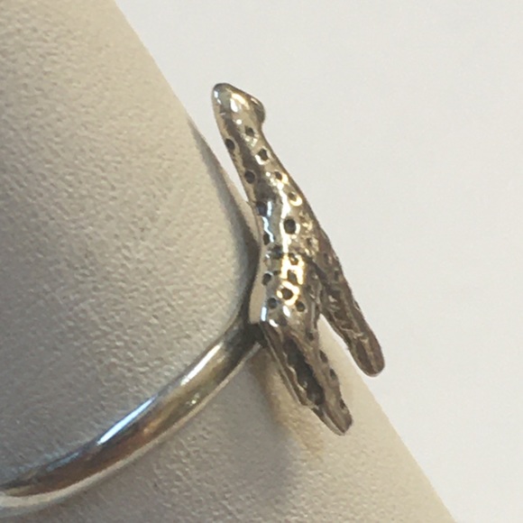 The Cutest Sterling Silver Giraffe Ring Ever! - Picture 3 of 4